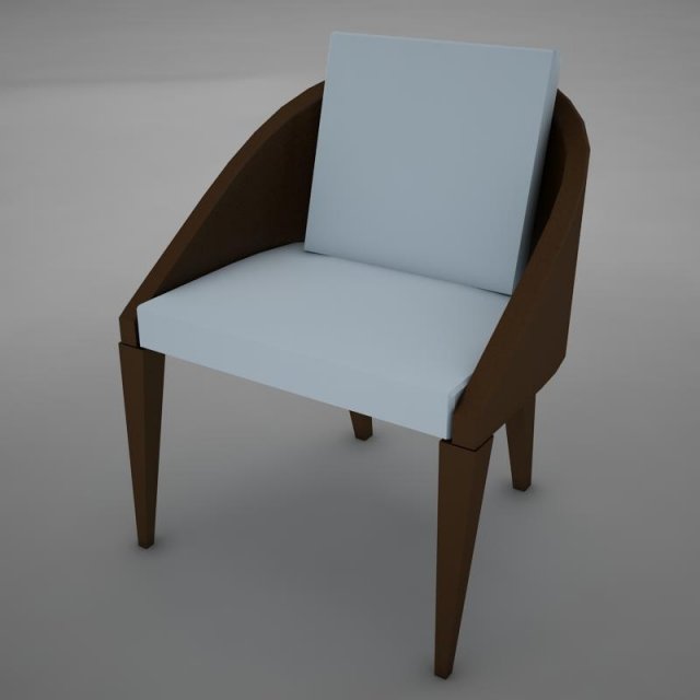 clasic modern chair 3D मॉडल .c4d .max .obj .3ds .fbx .stl .blend 