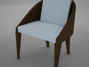 cadeira moderna cl&aacute;ssica Modelo 3D