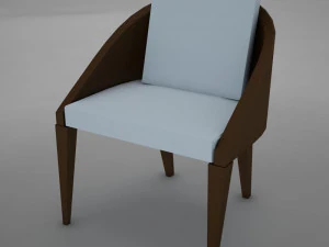 cadeira moderna cl&aacute;ssica Modelo 3D