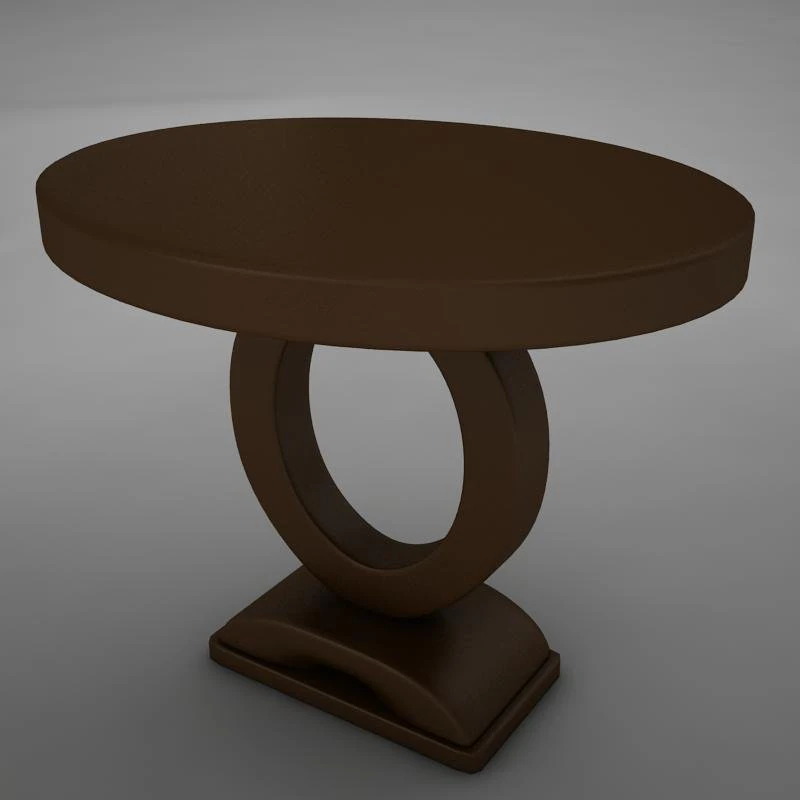 wood dining room buffet table 3D Model .c4d .max .obj .3ds .fbx .stl .blend 