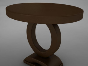 wood dining room buffet table Modelo 3D