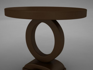 wood dining room buffet table Modelo 3D