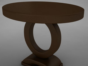 wood dining room buffet table Modelo 3D