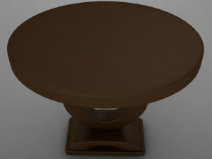 wood dining room buffet table Modelo 3D