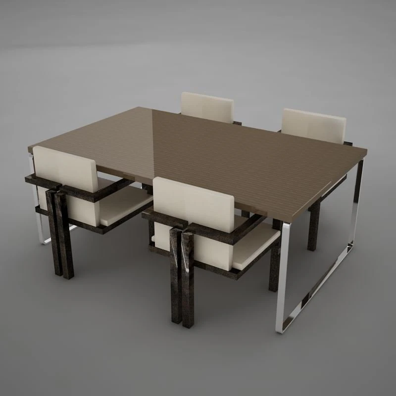 dinning07 3D Model .c4d .max .obj .3ds .fbx .stl .blend