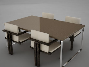 dinning07 3D Модель