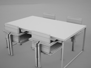 dinning07 3D Модель