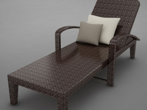 sofa chair 3 modern tropic 3D मॉडल