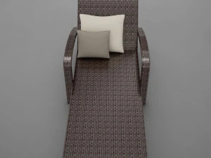 sofa chair 3 modern tropic 3D Model