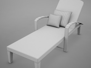 sofa chair 3 modern tropic 3D मॉडल