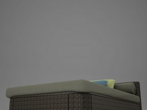 sofa chair 1 modern tropic 3D 模型