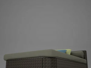 sofa chair 1 modern tropic 3D Model