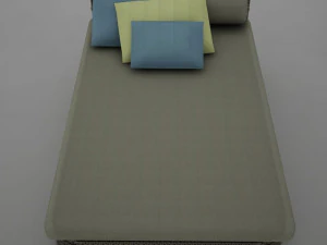 sofa chair 1 modern tropic 3D Model