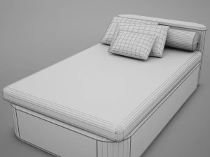 sofa chair 1 modern tropic 3D Model