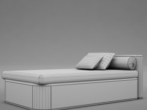 sofa chair 1 modern tropic 3D 模型