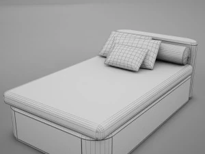 sofa chair 1 modern tropic 3D Model
