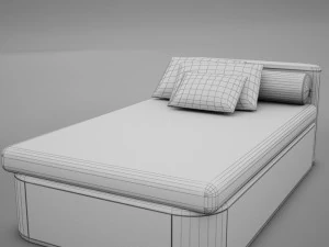 sofa chair 1 modern tropic 3D Model