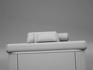sofa chair 1 modern tropic 3D Model