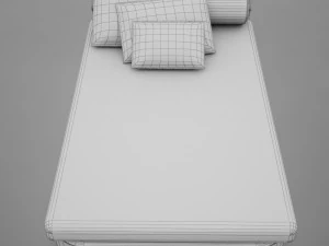 sofa chair 1 modern tropic 3D Model