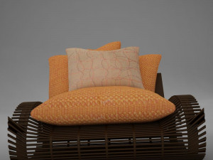chair modern tropic 3D Model