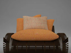 chair modern tropic 3D Model