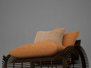 chair modern tropic 3D Model