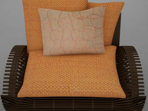 chair modern tropic 3D Model