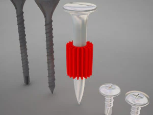 Schraubensammlung 3D Modell