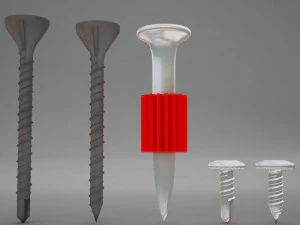 screws collection 3D Model