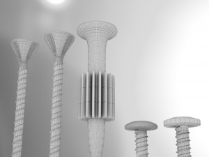 screws collection Modelo 3D