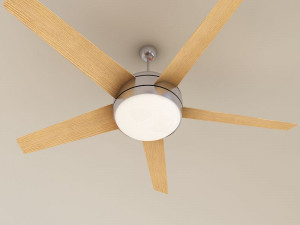 fan 002 modern dinner Modello 3D