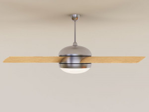 fan 002 modern dinner Modello 3D