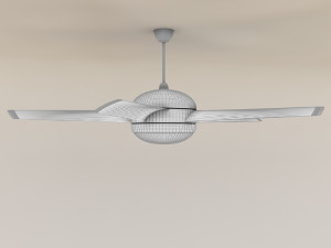 fan 002 modern dinner Modello 3D