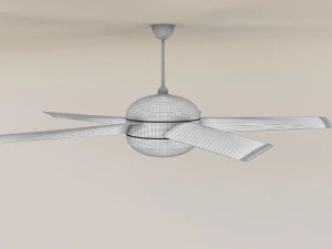fan 002 modern dinner 3D Model