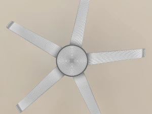 fan 002 modern dinner 3D Model