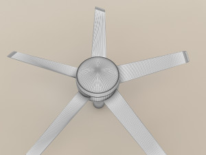fan 002 modern dinner Modello 3D