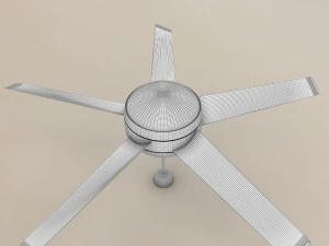 fan 002 modern dinner 3D Model