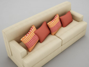 big sofa 3D Модель