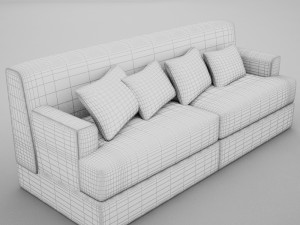 big sofa 3D Модель