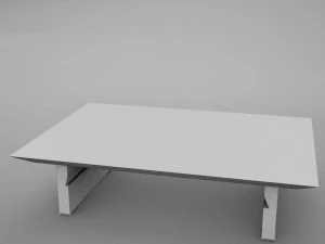 modern wood coffe table 3D Model