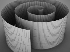 modern celling lamp 3D Model