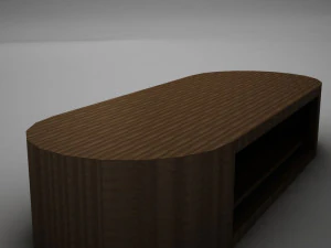 wood coffe table collection 3D Model