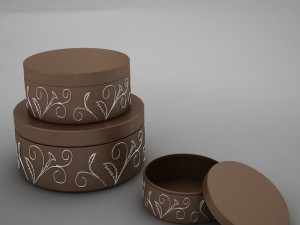 round box 3D 모델