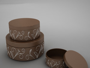 round box 3D 모델