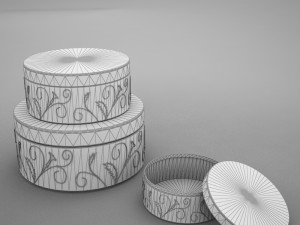 round box 3D 모델