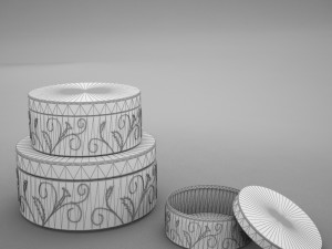 round box 3D 모델
