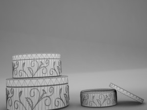 round box 3D 모델
