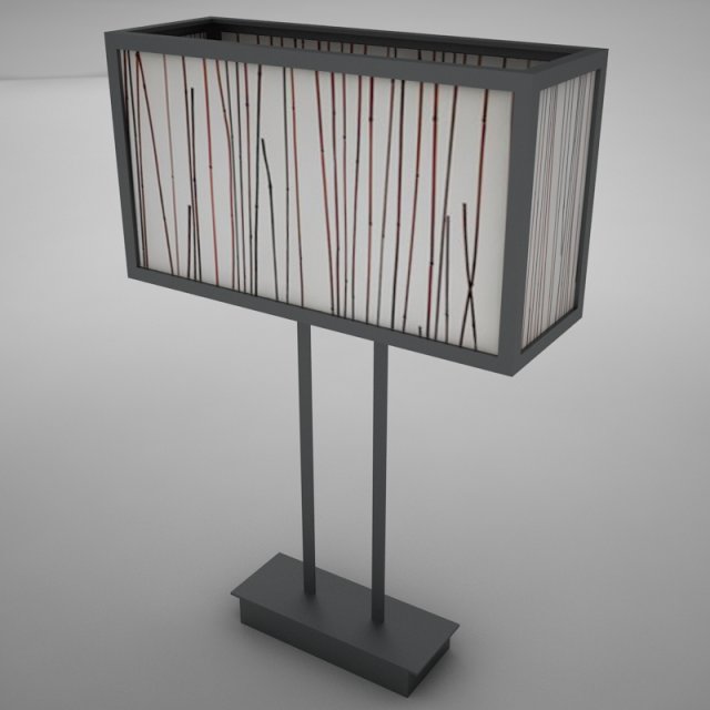 lamp 018 3D Модель .c4d .max .obj .3ds .fbx .stl .blend 