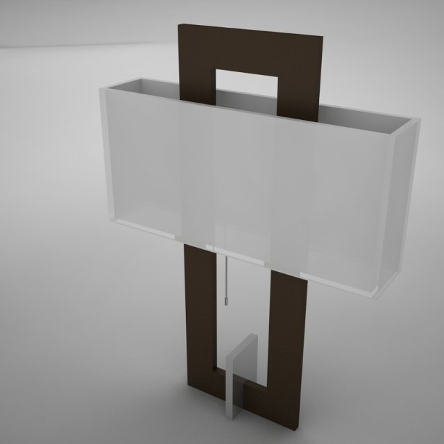 lamp 016 3D Модель .c4d .max .obj .3ds .fbx .stl .blend 