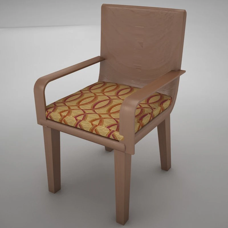 bar chair 2 3D Model .c4d .max .obj .3ds .fbx .stl .blend 